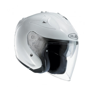 HJC FG-JET 화이트 METAL PEARL WHITE RYAN 오픈페이스 헬멧