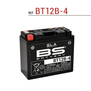BS 배터리 BT12B-4 12V 10.5Ah (YT12B-4 대응)
