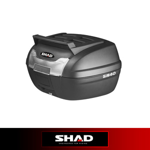 SHAD 샤드 탑박스 탑케이스 SH40 기본 (무광블랙) 40L 00037