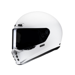 HJC V10 화이트 풀페이스 클래식 헬멧