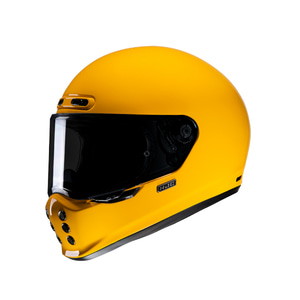 HJC V10 딥 옐로우 풀페이스 클래식 헬멧