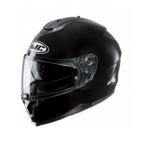 HJC C70 선바이져 풀페이스 헬멧 UV 코팅 자외선차단 쉴드 유광블랙