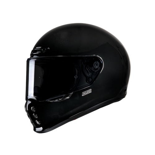 HJC V10 블랙 풀페이스 클래식 헬멧